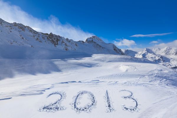2013 در برف در کوهستان هوچورگل اتریش زمینه و طبیعت و ورزش