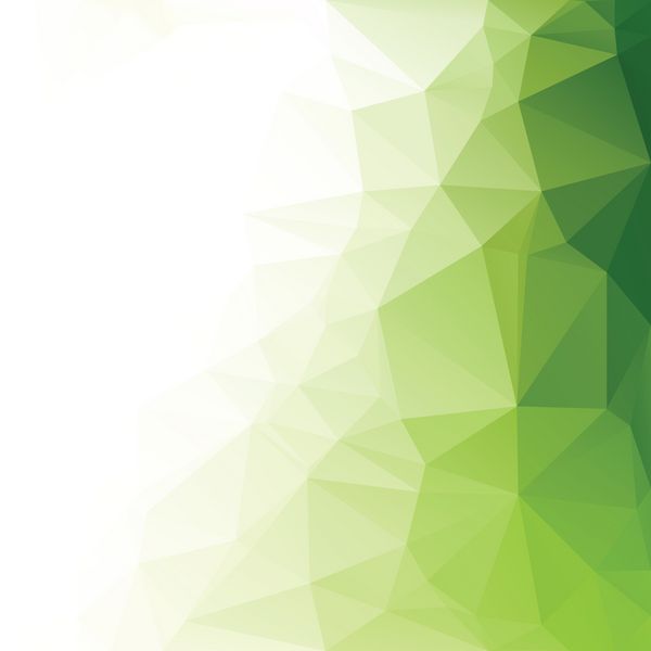 زمینه موزاییک چند ضلعی سبز الگوهای طراحی خلاق