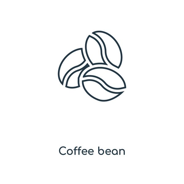 نماد خط مفهوم لوبیای قهوه طرح نماد طرح مفهوم لوبیای قهوه این تصویر ساده عنصر را می توان برای UI UX وب و موبایل استفاده کرد