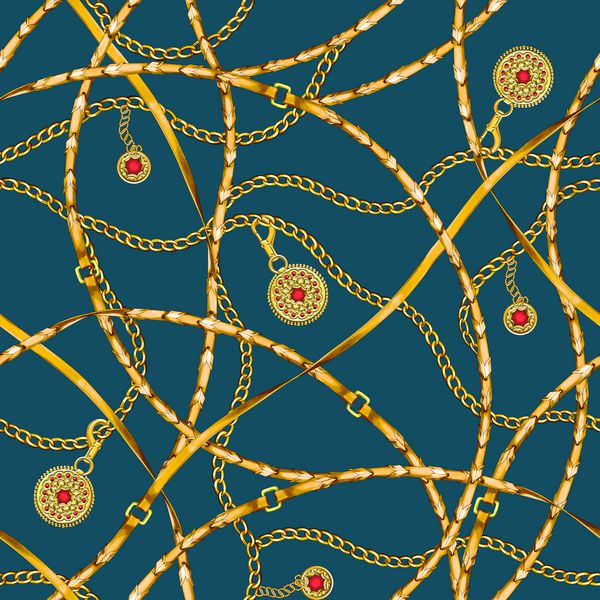کمربند انتزاعی و الگوی زنجیره ای در تخته نرد آبی