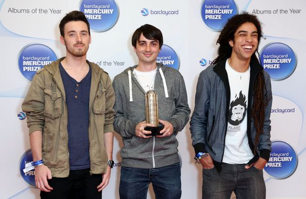 Roller Trio با حضور در آلبوم های موسیقی جوایز Barclaycard Mercury of the nominations of the Year 2012 که در کلوپ بیمارستان لندن برگزار شد 12092012 تصویر توسط هنری هریس