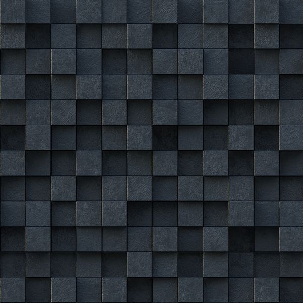 تصویر سه بعدی مکعب های جامد سیاه واقع گرایانه با سایه به همان اندازه که در فضا در سطوح مختلف قرار دارند پس زمینه چکیده مکعب های سه بعدی زمینه مکعب های تیره پنل 3D rendering3 d