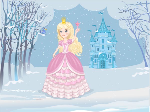 شاهزاده خانم در پادشاهی سحر و جادو پری زمستان