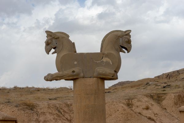 ایران در نزدیکی شیراز 10 آوریل 2019 پایتخت باستانی پادشاه کوروش