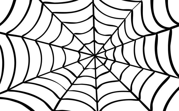 سیاه و سفید Cobweb در پس زمینه قرمز وکتور عنکبوت مبارک روز جشن هالووین شاد سرگرم کننده آرم شبح وار هجو وحشی وحشتناک حشره dia 31 اکتبر جشنواره Spiderman hallow holow Webbing الگوی خط Unbucky تصادف