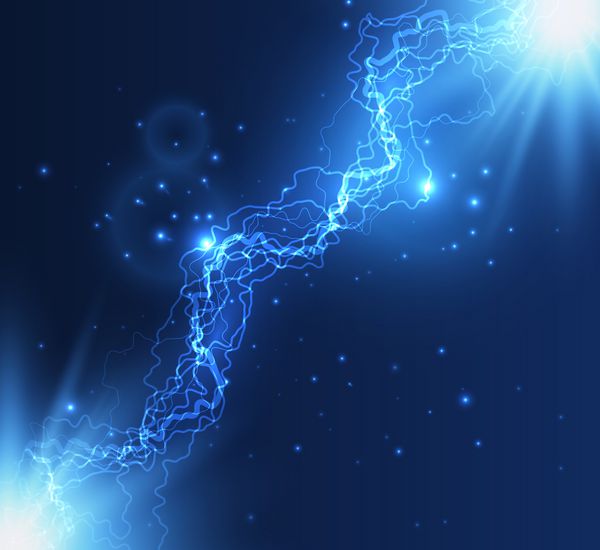  عکس رعد و برق قرمز