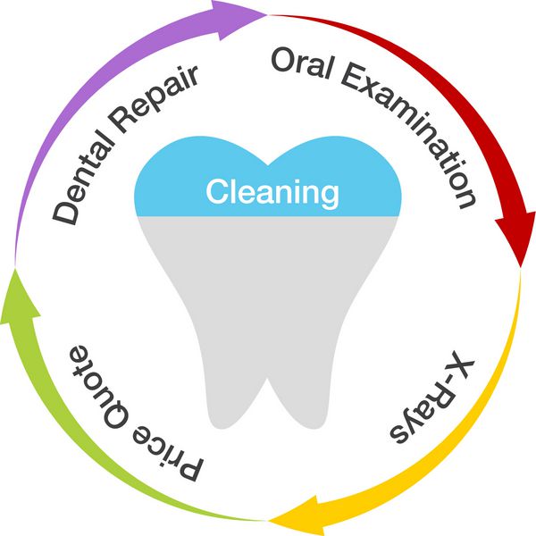 تصویری از نمودار دندانپزشکی
