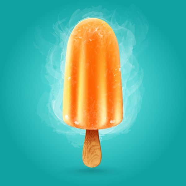 بستنی نارنجی