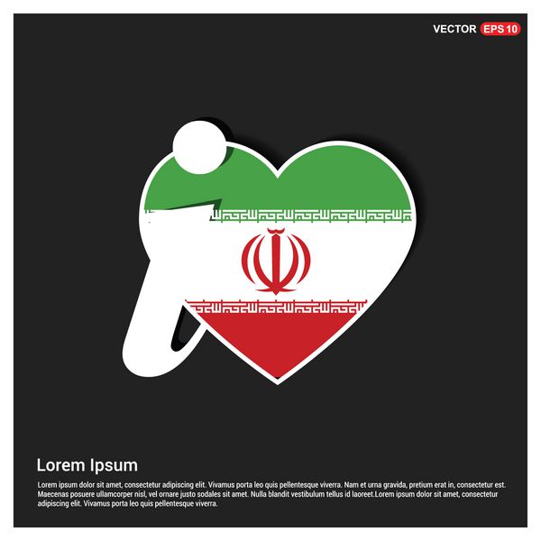 من عاشق قلب پرچم ایران هستم