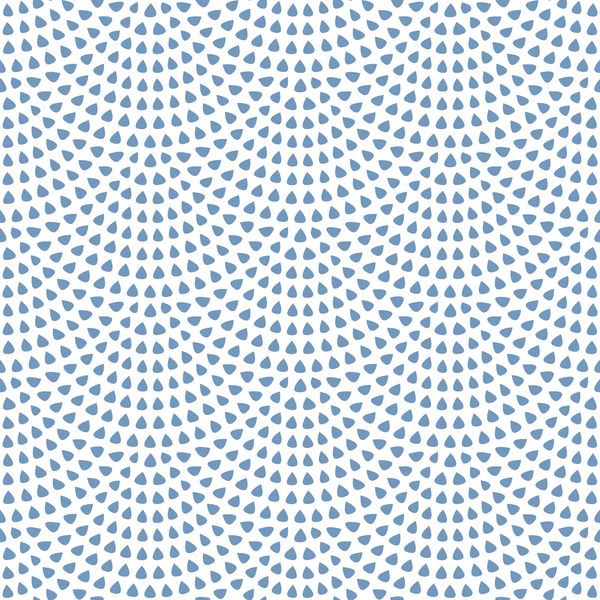 الگوی موج دار انتزاعی وکتور انتزاعی با طرح مقیاس ماهی هندسی قطره آب باران کوچک آبی رنگ روی یک پس زمینه سفید شکل دم طاووس شبح فن چاپ نساجی پر کردن صفحه وب