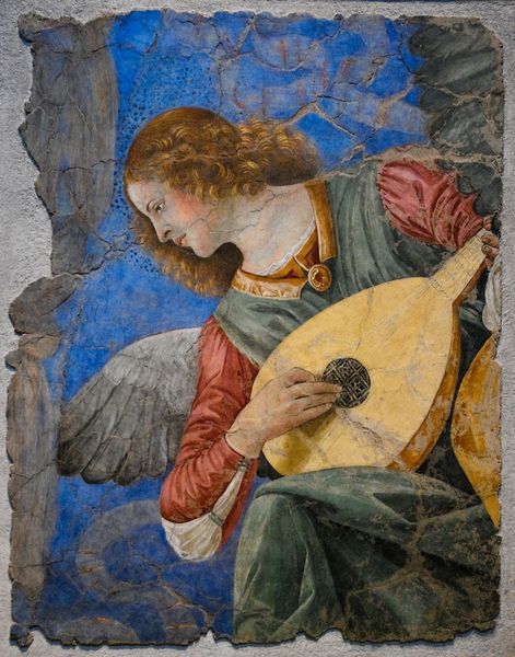 یکی از معروف ترین نقاشی های سازهای فرشتگان توسط Melozzo da Forli در واقع در موزه های واتیکان