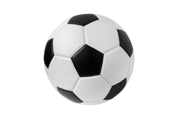 توپ فوتبال جدا شده