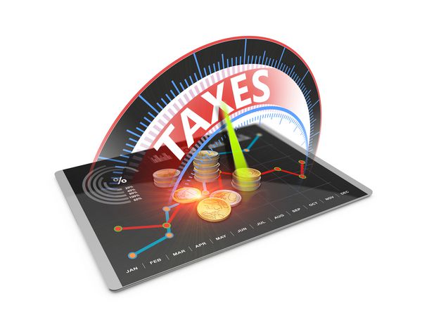 بازپرداخت اقتصاد مالیات به عنوان مفهوم زمان پرداخت مالیات حسابداری اظهارنامه مالیاتی تصویرسازی سه بعدی بانکی