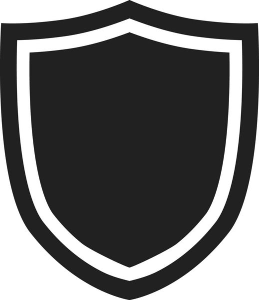 نماد سپر آرم امنیتی