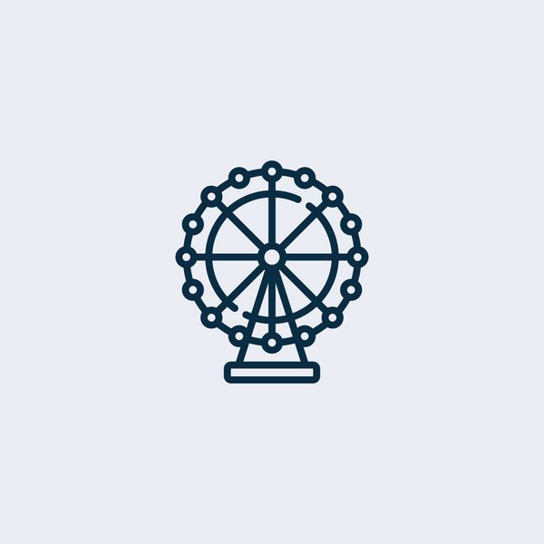 نماد چرخ فریس