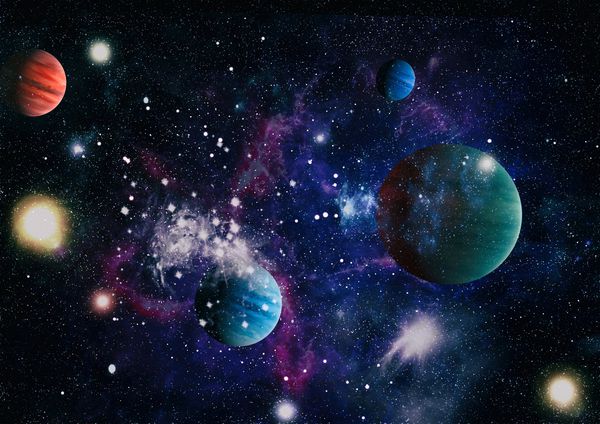 سیاره عناصر این تصویر که توسط ناسا ساخته شده است