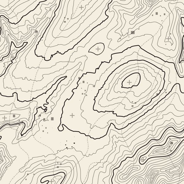 الگوی بدون درز پس زمینه نقشه توپوگرافی با فضا برای کپی کردن بافت بدون درز پس زمینه کانتور نقشه توپوگرافی خط شبکه جغرافیایی مسیر کوهنوردی کوهستانی بر فراز زمین