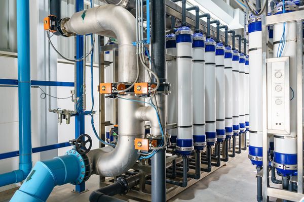 سیستم تصفیه آب و تصفیه آب مدرن برای کارخانه صنعتی