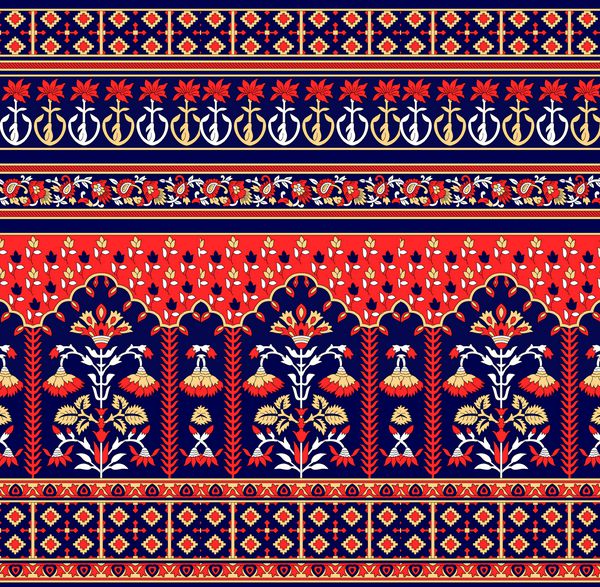 الگوی سنتی هند پیزلی