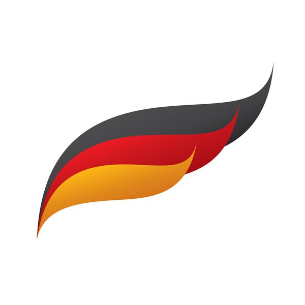 پرچم آلمان تصویر برداری