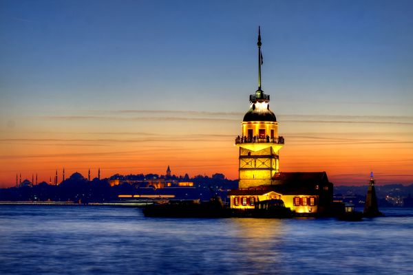 برج Maiden amp x27؛ s در استانبول