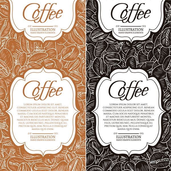 قهوه سیاه و مفهوم کاپوچینو دانه های قهوه را بو داده است