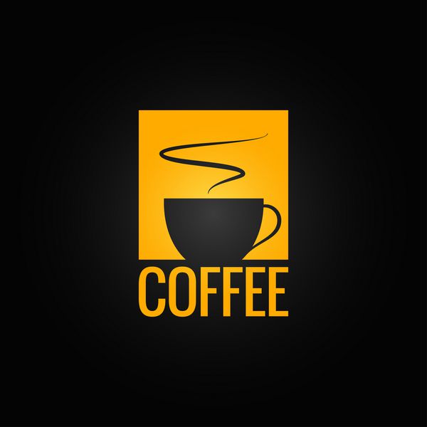 زمینه طراحی منوی قهوه