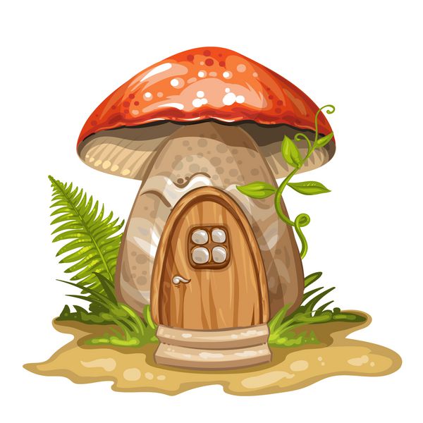 خانه ای برای گن ساخته شده از قارچ