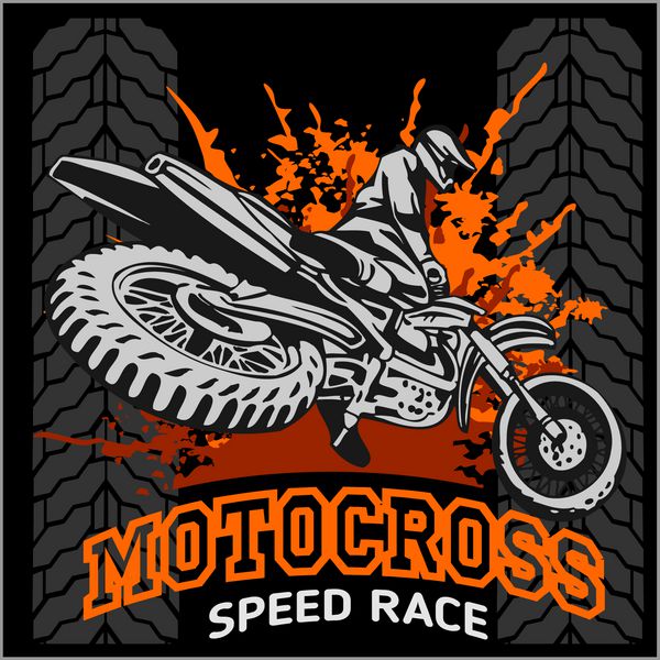 نماد ورزشی Motocross