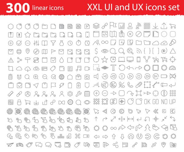 آیکون UI UX