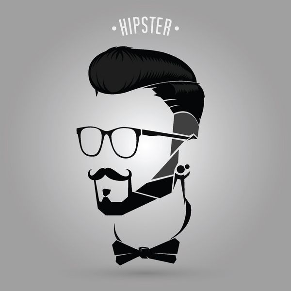 نماد روند hipster