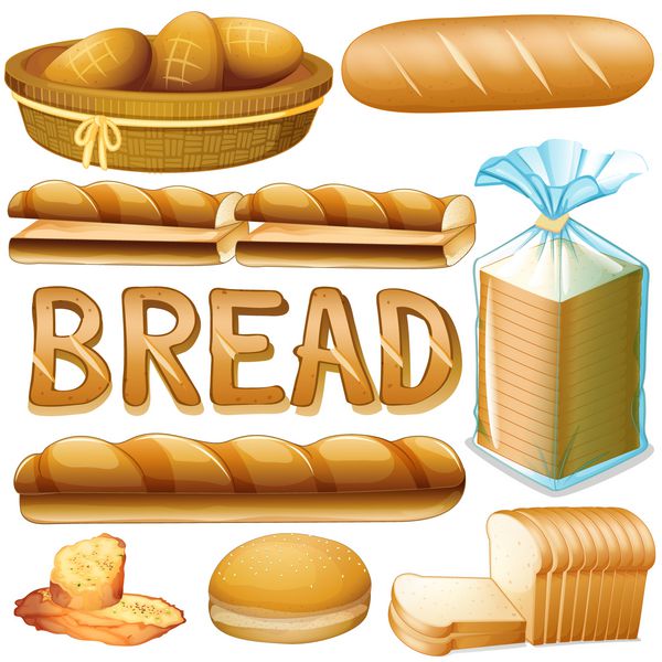 نان در انواع مختلف