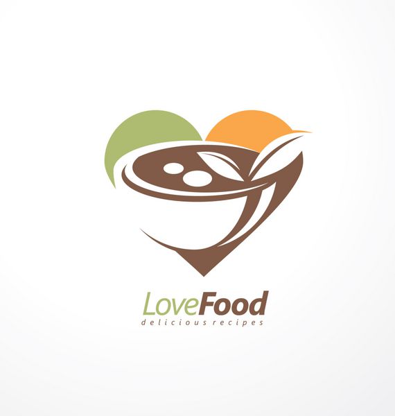 ایده طراحی نماد غذا و رستوران