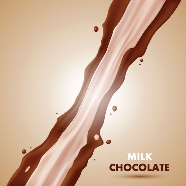 تصویر چاکولات شیر