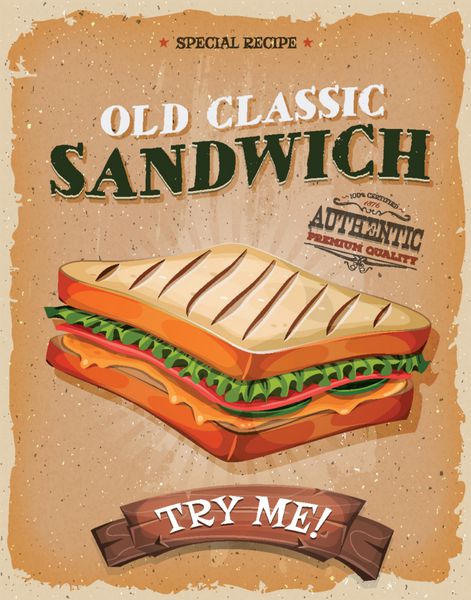 پوستر ساندویچ گرانج و پرنعمت