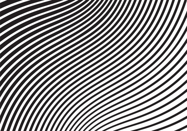 نوار موج سیاه و سفید موج دار طراحی نوری اوپارت