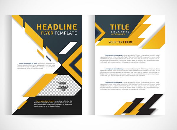 الگوی طراحی بروشور طراحی بروشور سایت انتزاعی سایت ایده آل برای تجارت آموزش ارائه وب سایت جلد مجله