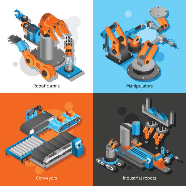 مجموعه ربات های صنعتی