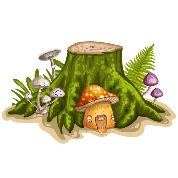 خانه ای برای گن ساخته شده از قارچ