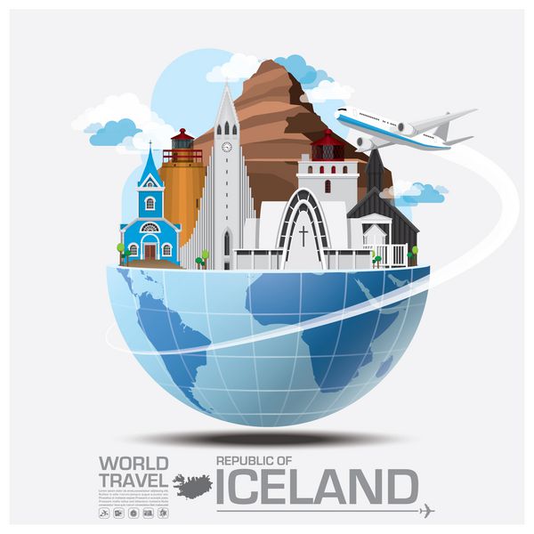 سفرهای جهانی و سفرهای اینفوگرافیک ایسلند