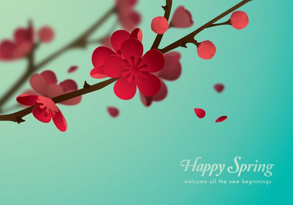 بهار شاد از همه آغاز های جدید خوش آمدید