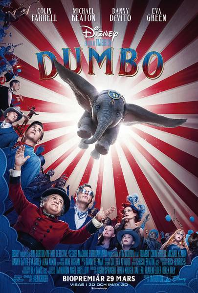 پوستر فیلم دامبو فیل پرنده