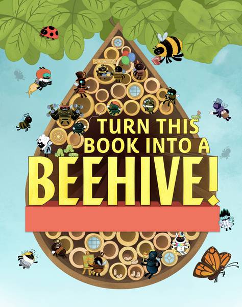 کندو زنبور ها کارتونی طرح پوستر