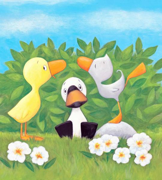 اردک اردک غاز پوستر کارتونی