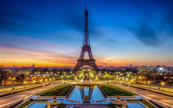 برج ایفل در شهر پاریس