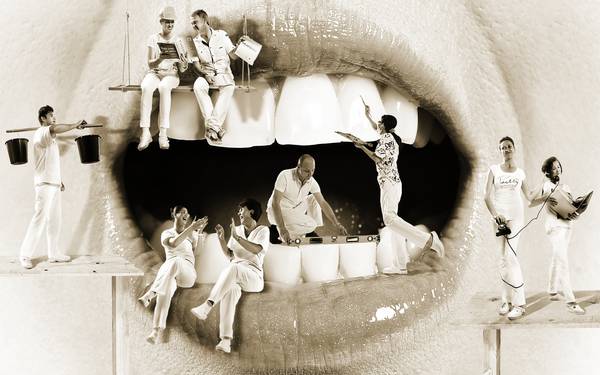 پوستر سه بعدی دندان پزشکی