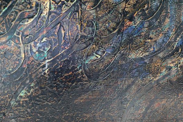 هنر نقاشیخط مشکی تیره لوکس نقاشیخط اثر عظیم فلاح