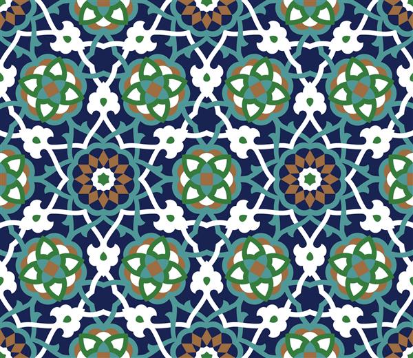 الگوی یکپارچه مراکش پیشینه اسلامی سنتی عربی عنصر تزئین مسجد