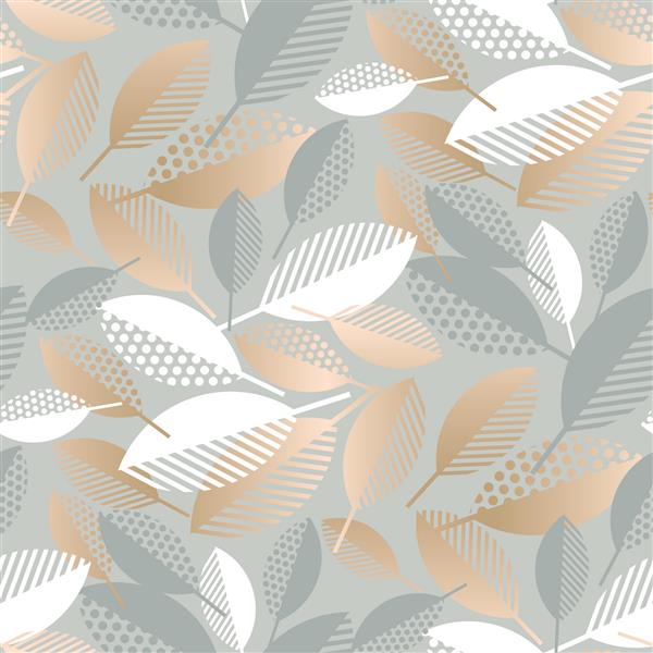 سقوط ساده هندسی لوکس از الگوی یکپارچه برخوردار است نقاشی تکرارپذیر پاییز با بافت لاکونیک برای بسته بندی کاغذ پارچه پس زمینه