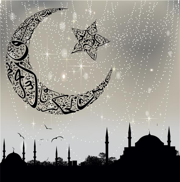 استانبول و خوشنویسی ماه و ستاره